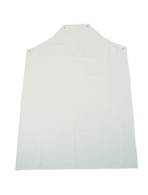 Pack of 10 PVC aprons white Food Industry